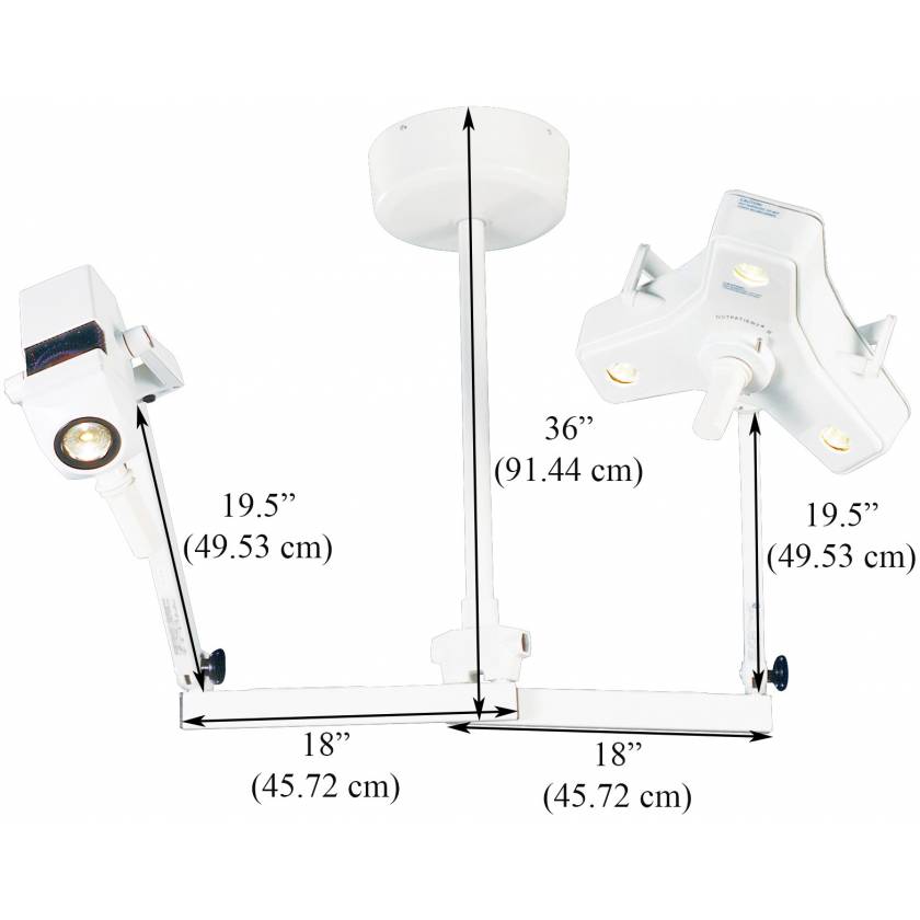 Burton CoolSpot II Double, Ceiling Mount
