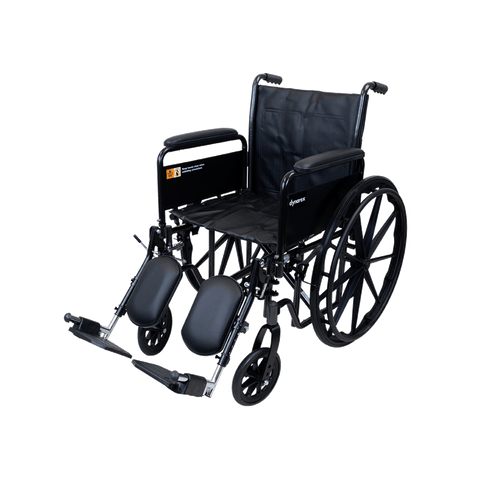 DynaRide S2 Wheelchair with Detachable Full Arms & Elevating Leg Rests
