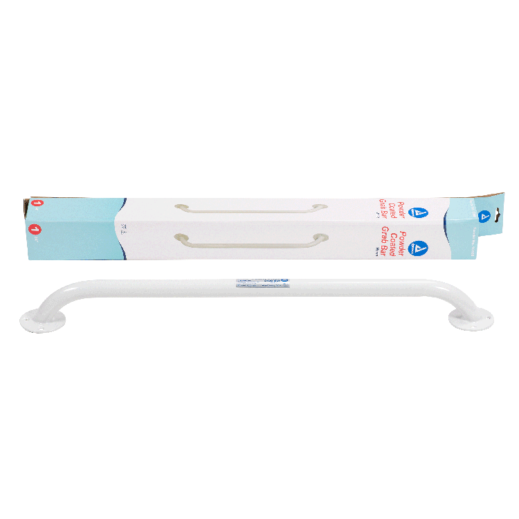 Powder coated grab bar 24 inch case of 3