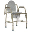10376 Drop Arm Folding Commode Bucket, Splash Guard and Lid Code: RPBC-03BU-76