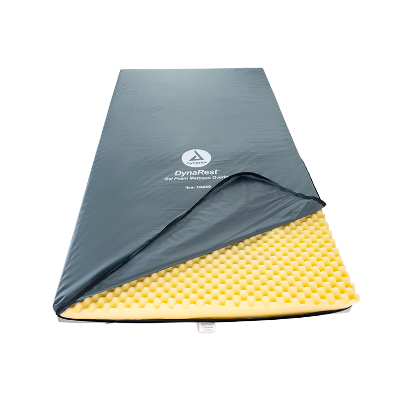 DynaRest Gel Foam Mattress Overlay 42" 42" x 76"