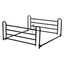 Home Care Full Length Bed Rail, Adjustable Code: 10463