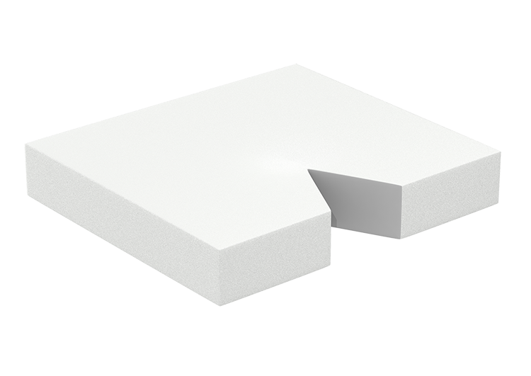 Dynarex Ever-Soft Coccyx Foam Cushion