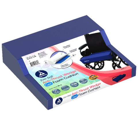 Anti-Thrust Wedge Gel Foam Cushions