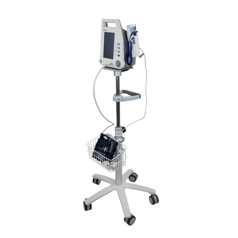 Vital Signs Patient Monitor w/ Rolling Stand