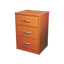 Three Drawer Nightstand Code: 12502-CH