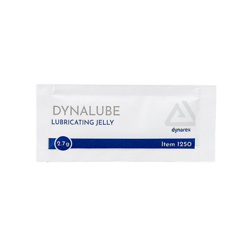 Dynarex DynaLube Lubricating Jelly - Sterile 2.7 g Packet