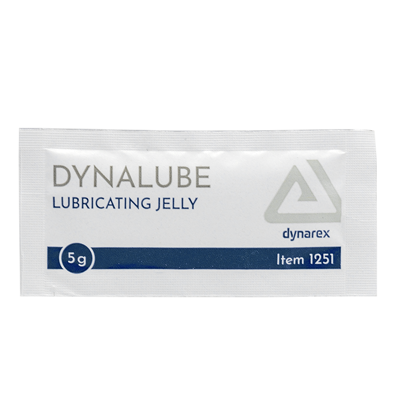 Dynarex DynaLube Lubricating Jelly - Sterile 5 g Packet