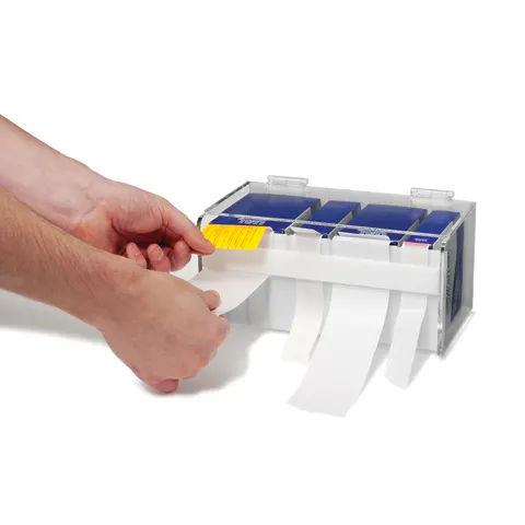 Bowman Dispensers Small Label Box Dispenser w/ Slotted Front