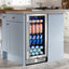 15" wide built-in undercounter glass door beverage cooler for home or commercial use, with digital controls, lock, LED l