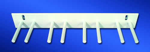 Wolf X-Ray Apron Peg Wall Rack, 2 Pegs, Holds 9 Aprons, 50" W (16429)