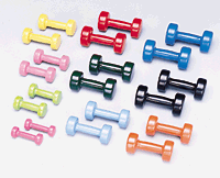 Bailey Fitbell Dumbbell, 4 lb, Yellow (Each) - Model 1804