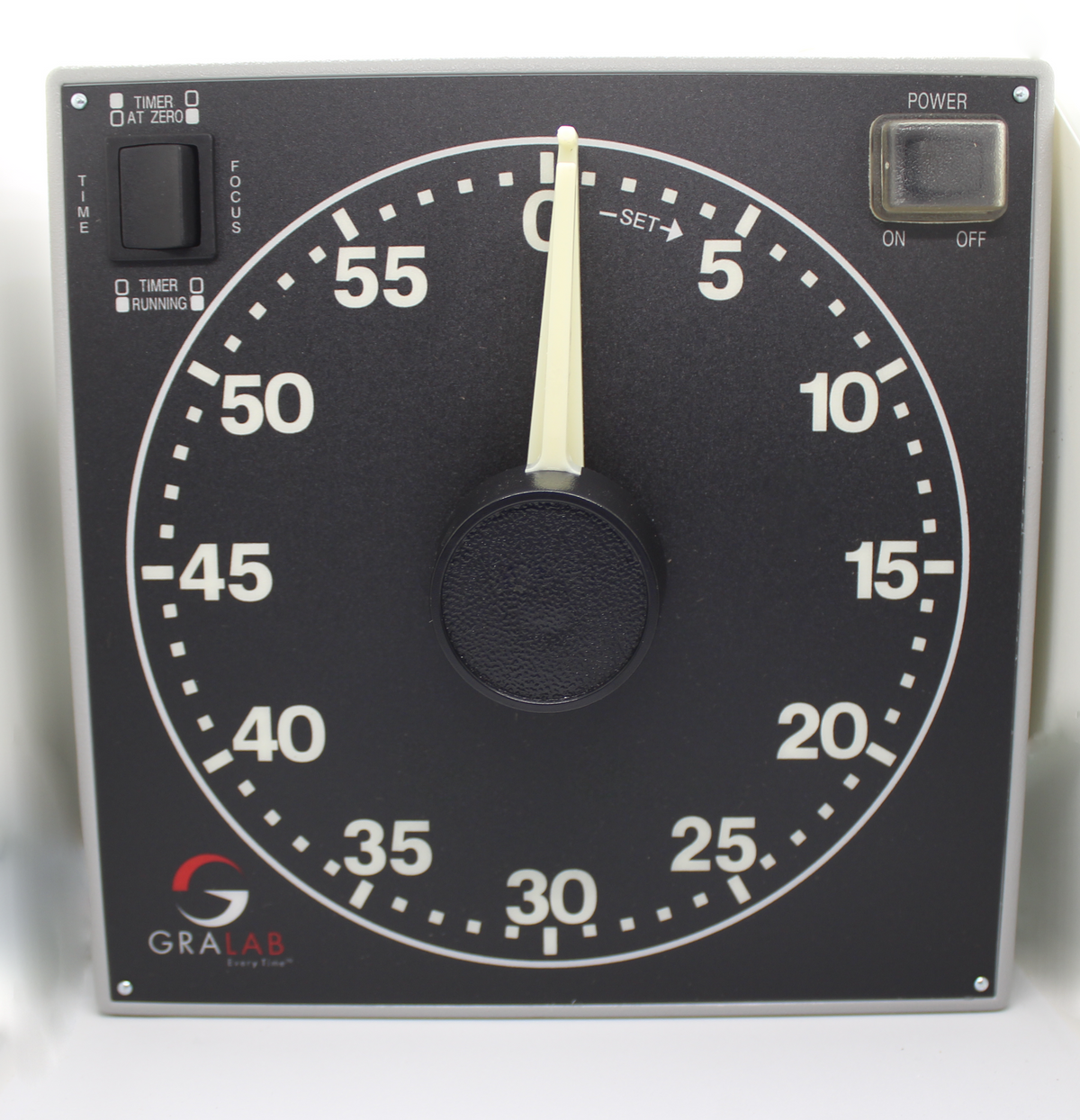 Timer - Large Faced Analog Timer 8" diameter - View 1