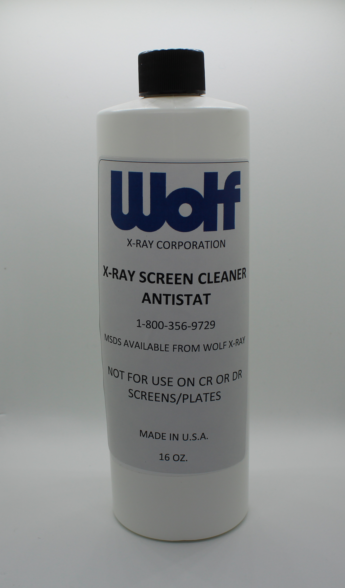 Anti-Static Screen Cleaner for Cassettes and Illuminators - 16 ounce bottle (package of 4) - View 1