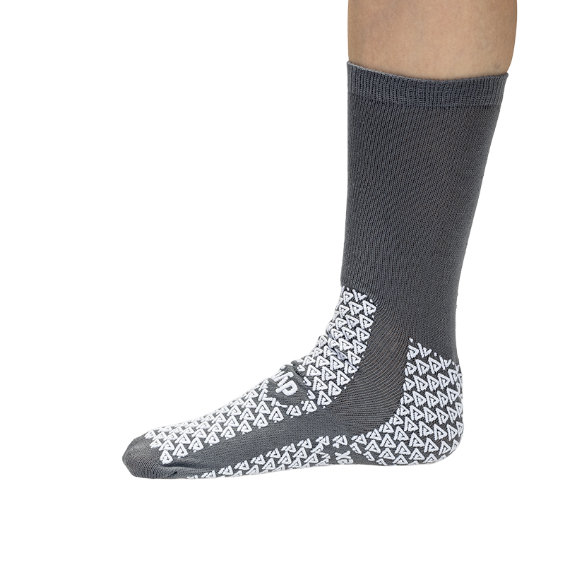 Double sided slipper socks xx-large gray