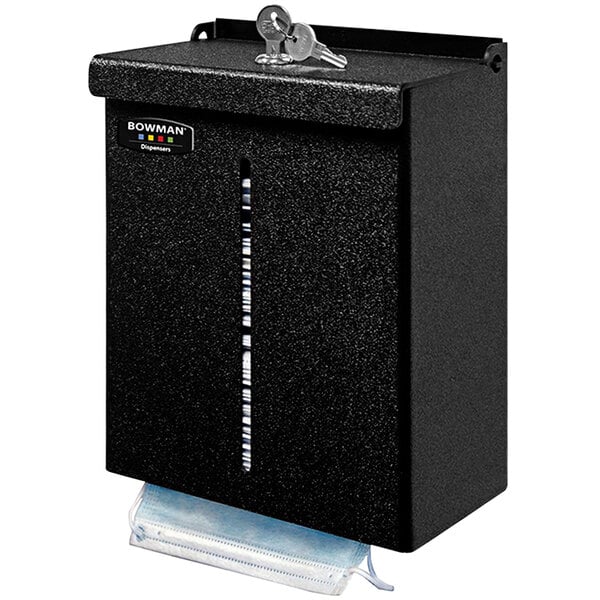Bowman Dispensers anizer - Black ABS