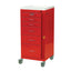 Mini Line 6 Drawer Cart (Tall Cabinet) with Breakaway Lock, 100 Breakaway Seals. 3-3", 2-6", 1-9" Drawers. 3" Stem Cast