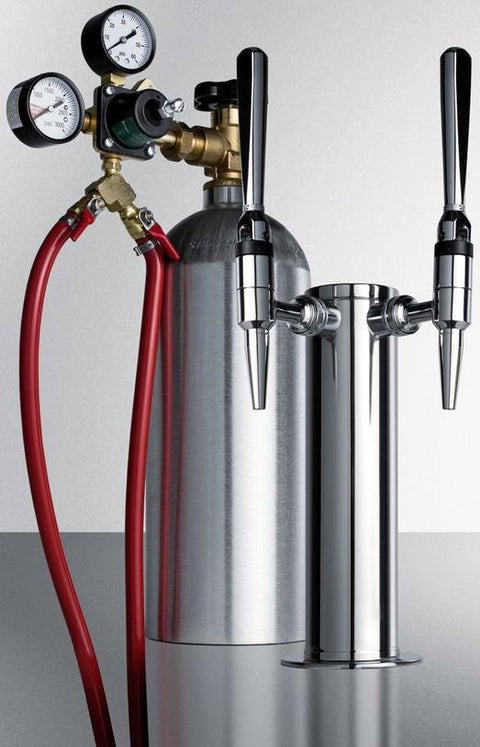 Accucold Dual tap kit for stout beer