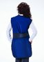 FRONT CLOSING SPECIAL PROCEDURE APRON - .25 mm Lead Free 24X38 Royal Blue - Large