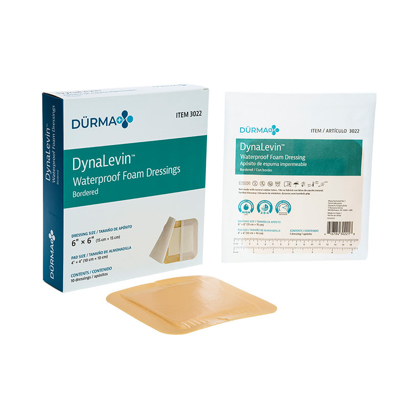 DynaLevin - Waterproof Adhesive Bordered Foam 6" x 6"