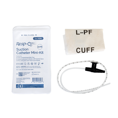 Suction Catheter Kits - Mini Tray (Case of 100)