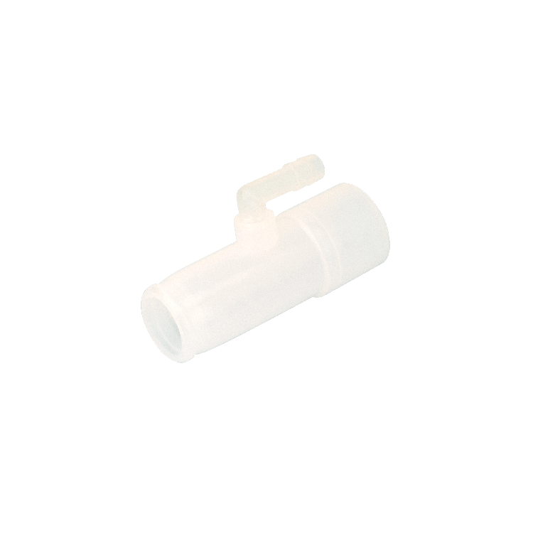 Dynarex Pressure Line Adaptor, Barbed Elbow Accepts 5-7 mm ID Tubing