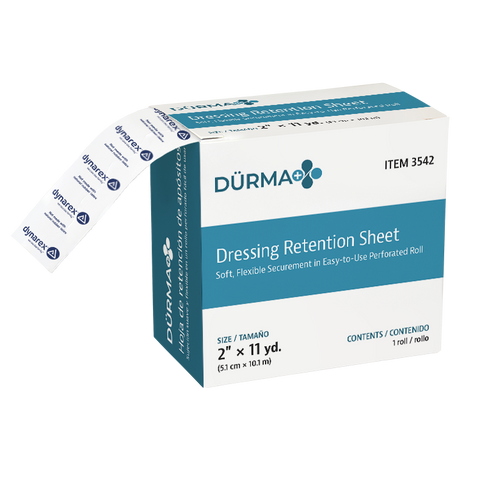 Dynarex Dressing Retention Sheet - Latex Free (Case of 5)
