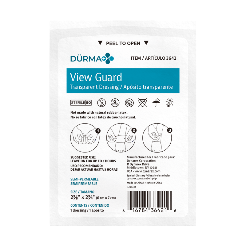 Dynarex View Guard transparent dressings