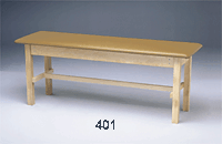 Bailey Treatment Table with H-Brace, 24" x 78" x 30", 1" Upholstered Top - Model 401