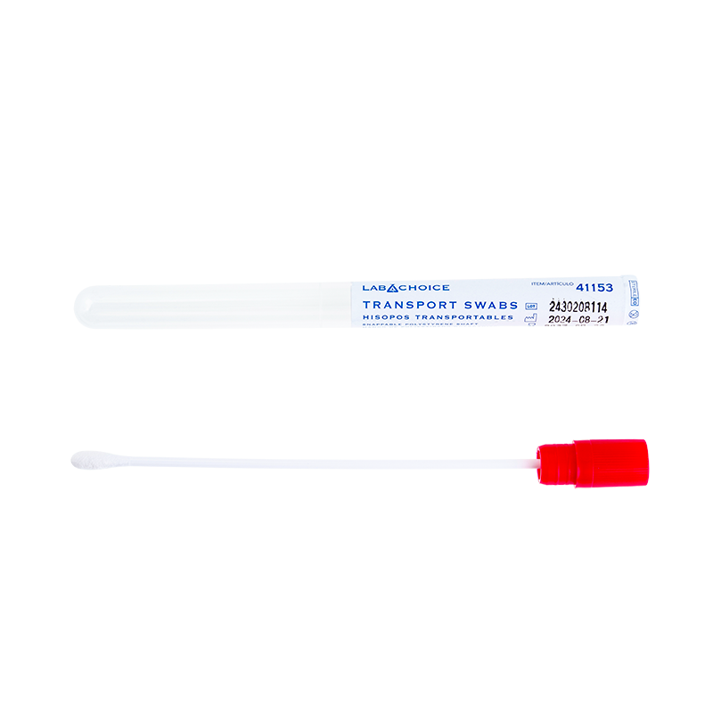 Dynarex Transport Swab Snappable Shaft Viscose Tip Sterile (41153)