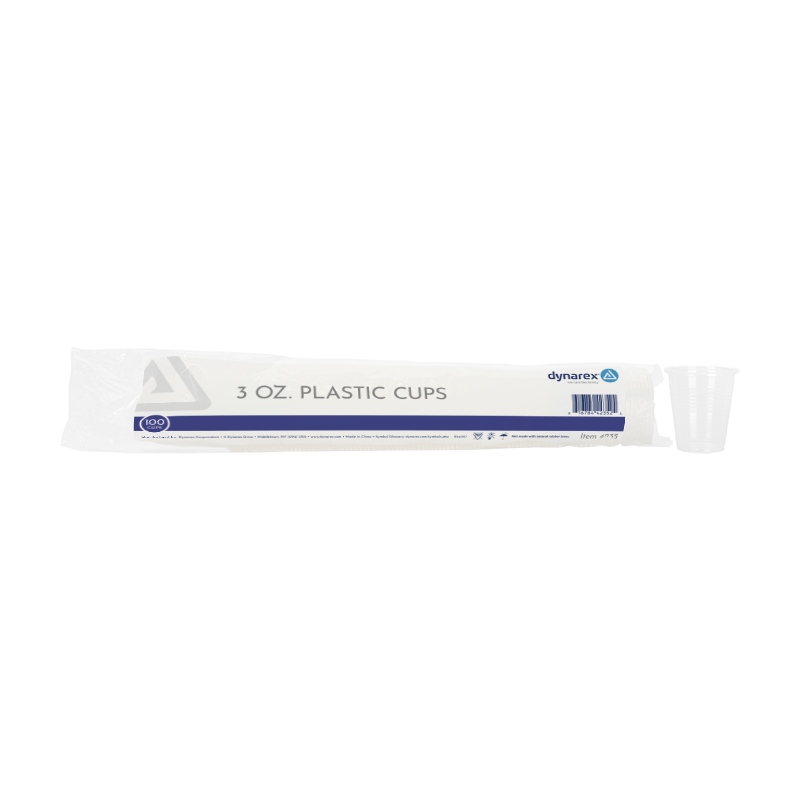 Clear Plastic Cups 3 oz.