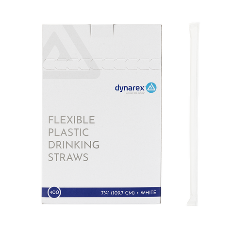 Flexible Plastic Drinking Straws (Case)