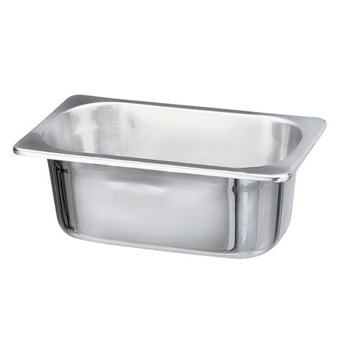 Stainless Steel Instrument Tray w/o Cover 10-1/4 x 6-1/4 x 4