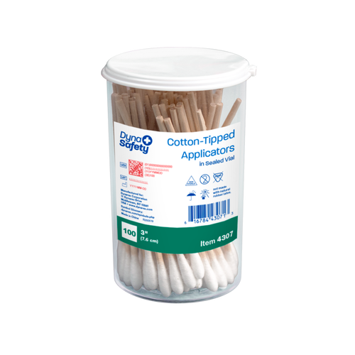 Cotton Tip Applicators in Sealed Vial