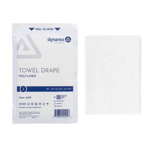 Dynarex Disposable Towel Drapes Plain - Sterile