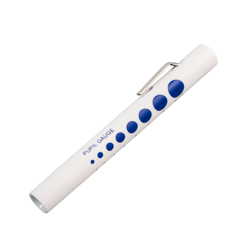 Dynarex Disposable Penlight with Pupil Gauge, 4781