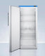 Upright 18 cu.ft. manual defrost all-freezer with lock