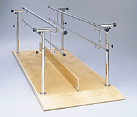 Bailey Platform Mounted Parallel Bars, Adjustable Height & Width - Model 540