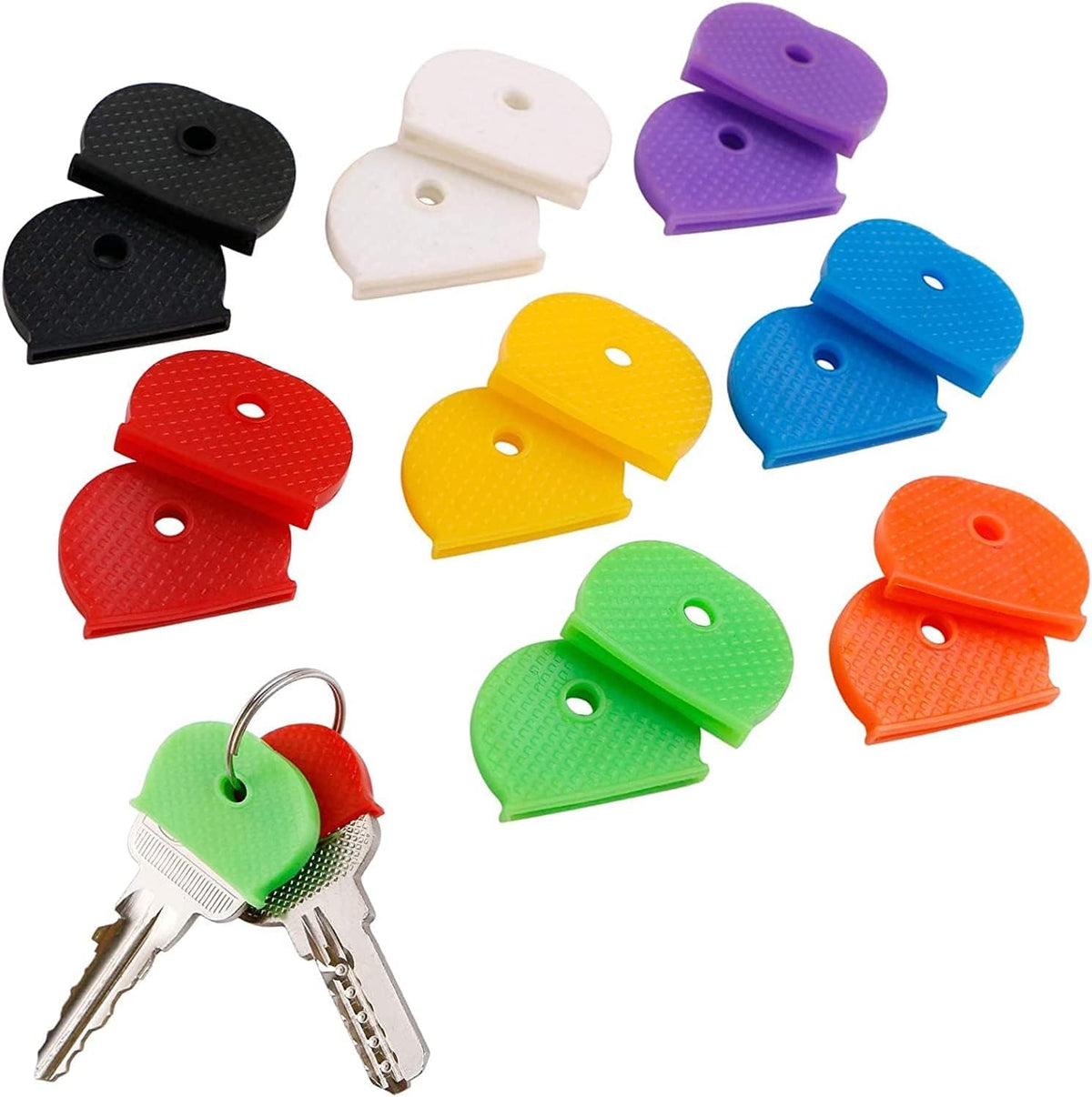 Harloff Plastic Key Cover - Black Angeled