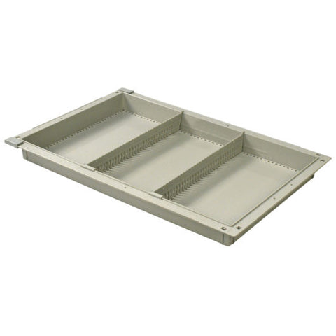 Harloff 2″ Tray for MedStor Max Cabinets, Two Short Dividers, 81030-4