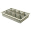 4ƒ¢¢‚¬‚³ Tray for MedStor Max Cabinets, One Long and Three Short Dividers, 81031-7