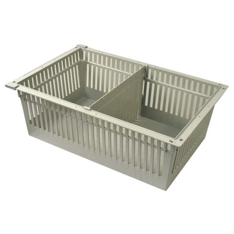 Harloff 8″ Tray for MedStor Max Cabinets, One Short Divider, 81032-2