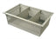 4 inch Tray with 2 ea. 81036 Short Dividers and 2ea 81039 Pull Out Stoppers