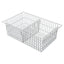8ƒ¢¢‚¬‚³ Wire Basket for MedStor Max Cabinets, One Short Divider, 81072-2