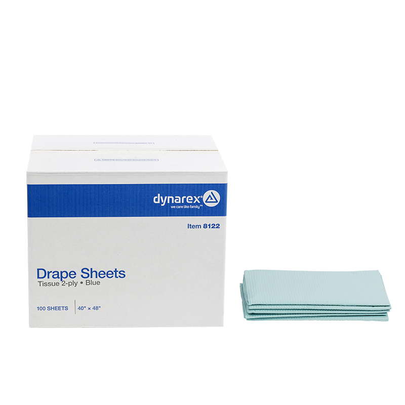 Drape sheet 40x48 blue