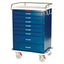 Classic Line Anesthesia Base Package for Upgrading Existing Cart Includes (2) Side Rails and 2-Tier Raised Back Rail Sys