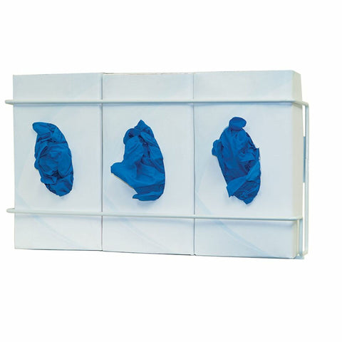 Bowman Dispensers Triple White Epoxy Glove Box Dispenser