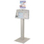 Bottle Hygiene Station/Vert Sign Quartz Beige Steel
