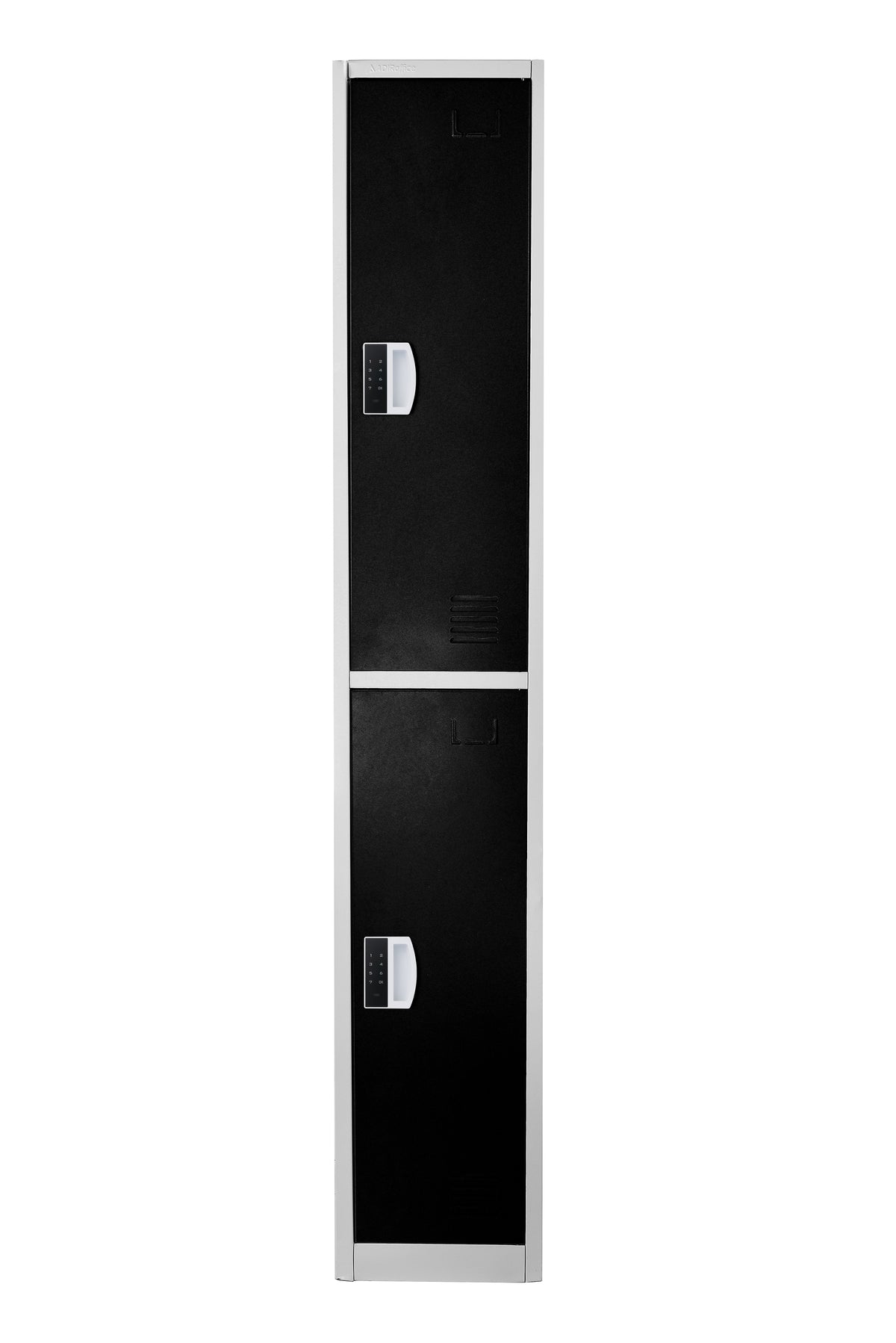 72" H x 12" W 2-Tier Steel Storage Locker with Digital Lock