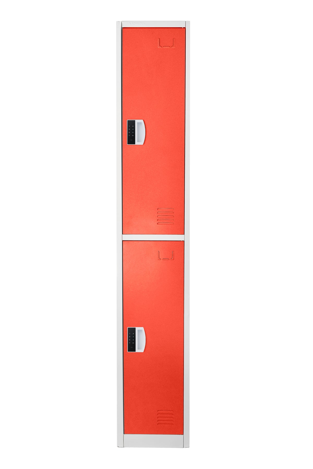72" H x 12" W 2-Tier Steel Storage Locker with Digital Lock